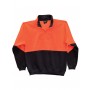 SW13A High Visibility Long Sleeve Fleecy Sweat
