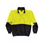 SW13A High Visibility Long Sleeve Fleecy Sweat