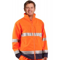 SW29 Hi-Vis Two Tone Softshell Jacket With 3M Tape