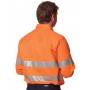 SW52 COTTON DRILL SAFETY SHIRT