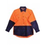 SW58 Hi-Vis Two Tone Cool-Breeze Long Sleeve Cotton Work Shirt