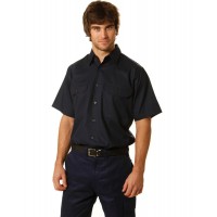 WT03 Cotton Drill Short Sleeve Work Shirt